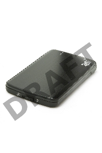 Внешний корпус для HDD/SSD AgeStar 3UB2A12 SATA пластик/алюминий черный 2.5