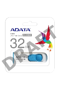 Флеш Диск AData 32Gb C008 AC008-32G-RWE USB2.0 синий
