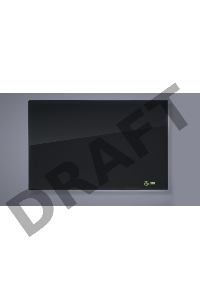 Демонстрационная доска Cactus CS-GBD-65x100-BK стекло стеклянная 65x100см черный