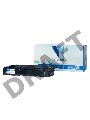 Картридж NVP совместимый NV-SP250 Black для Ricoh Aficio SPC250DN/SPC260/SPC261 (2000k)