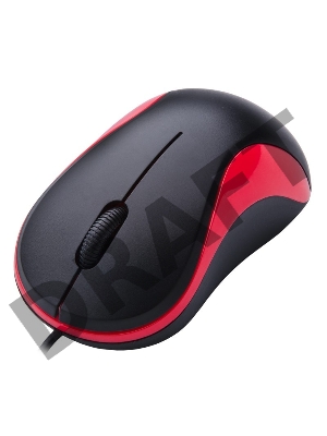 Мышь Oklick 115S for Notebooks Black/Red Optical 1000DPI USB