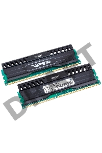 Модуль памяти Patriot DIMM DDR3 VIPER3 16Gb KIT (8GbX2) 1600MHz CL9 [PV316G160C9K] Black