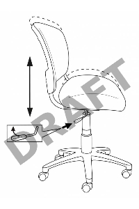 Кресло Бюрократ CH-296NX/15-21 спинка сетка черный сиденье черный 15-21