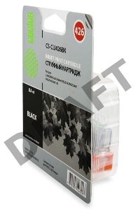 Картридж струйный Cactus CS-CLI426BK черный для Canon MG5140 5240 6140 8140 MX884 (8,2ml)