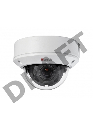 Видеокамера IP Hikvision HiWatch DS-I458 2.8-12мм цветная корп.:белый