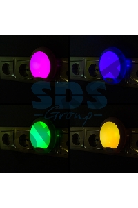 Светодиодный ночник «Радуга», многоцветный, 220 В