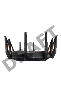 Маршрутизатор ASUS GT-AX11000 Tri-band WiFi 6(802.11ax) Gaming Router –World's first 10 Gigabit Wi-Fi router with a quad-core processor, 2.5G gaming port, DFS band, wtfast, Adaptive QoS, AiMesh for mesh wifi system