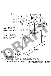 Вытяжка для настенного монтажа Bosch Серия 8 DWF97RV60B, ширина 90 см, черный