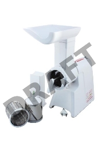 Мясорубка Мастерица КЭМ-02, г. Киров, с овощерезкой, производительность 40 кг/час, 3 скорости, максимальная мощность 600 Вт