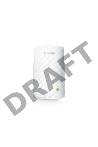 Повторитель беспроводного сигнала TP-Link SOHO RE200 10/100BASE-TX/Wi-Fi белый поставляется без кабеля RJ-45