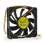 Вентилятор Gembird Вентилятор 80x80x15, подшипник, 3 pin, провод 30 см (D8015BM-3)