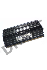 Модуль памяти Patriot DIMM DDR3 VIPER3 16Gb KIT (8GbX2) 1600MHz CL9 [PV316G160C9K] Black