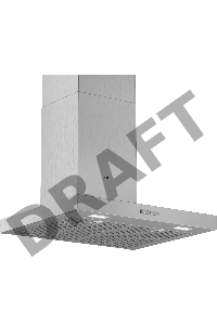 Вытяжка для настенного монтажа Bosch Серия 2 DWB64BC51M, ширина 60 см, нержавеющая сталь