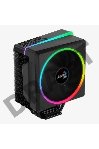 Кулер CPU Aerocool Cylon 4 (универсальный, 145W, 14-26 dB, 800-1800 rpm, 120мм, 4pin, подсветка, медь+алюминий) RTL
