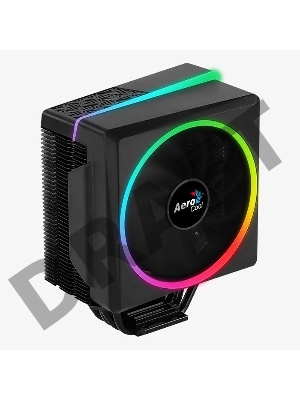 Кулер CPU Aerocool Cylon 4 (универсальный, 145W, 14-26 dB, 800-1800 rpm, 120мм, 4pin, подсветка, медь+алюминий) RTL