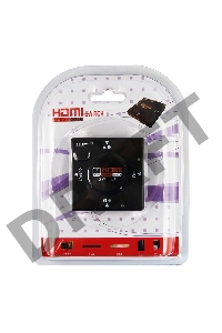 Переключатель гнездо HDMI на 3 гнезда HDMI, без питания, пластик  REXANT