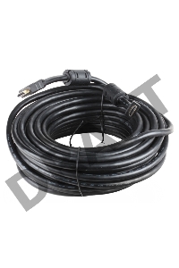 Кабель AOpen  HDMI 19M/M+2 фильтра 1.4V+3D/Ethernet AOpen <ACG511D-15M> 15m, позолоченные контакты