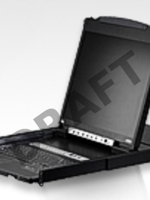 КВМ-консоль ATEN 16P Dual RAIL LCD KVMP SWITCH 19INCH