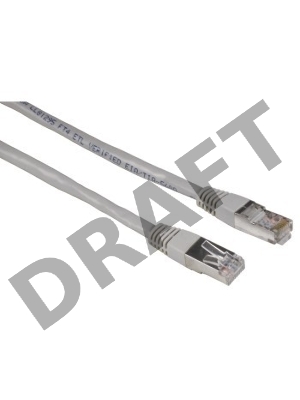 Патч-корд Hama H-30593 8p8c (RJ45) (m-m) CAT5e STP 5.0 м 1000 Мбит/с серый Патч-корд Hama H-30593 8p8c (RJ45) (m-m) CAT5e STP 5.0 м 1000 Мбит/с серый