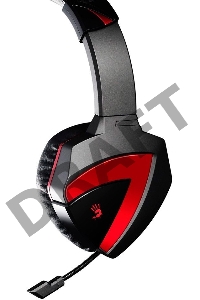 Гарнитура  A4Tech Bloody G500 черный/красный (1.5 м) микрофон