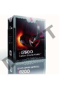 Гарнитура  A4Tech Bloody G500 черный/красный (1.5 м) микрофон