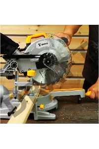 Торцовочная пила Deko DKMS2200-255 Laser 2200Вт 4500об/мин d=255мм