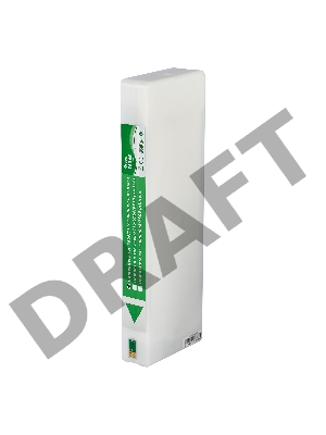 Струйный картридж Sakura C13T636B00 (T636B Green) для Epson, зелёный, 700 мл.