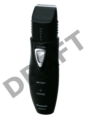Машинка для стрижки Panasonic ER-GY10CM520 черный (насадок в компл:4шт)