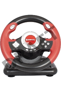 Руль DEFENDER CHALLENGE MINI 64351 {Руль+ педали, 10кн., 200мм.,USB}