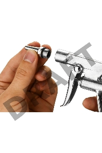 Пистолет продувочный Deko DKDG01 100л/мин соп.:25мм серебристый