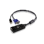 Модуль удлинителя VGA+K/M USB  ATEN (KA7570-AX) 40 метр., 1xUTP Cat5e, для подкл. комп. к перекл. KH15xxA/KH15xxAi/KL15xxA/KL15xxAi/KH25xxA, макс.разр