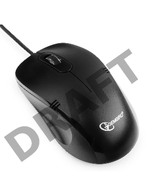 Мышь Gembird MOP-100, черный, USB, 1000DPI