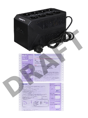 Источник бесперебойного питания Ippon Back Comfo Pro II 1050 600Вт 1050ВА