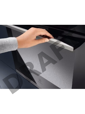 Встраиваемый духовой шкаф Electrolux/ 60 см, с паром, каталитическая очистка, 71 л, 9 режимов, черн. + нерж.