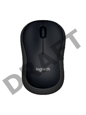 Мышь Logitech B220 черный оптическая (1000dpi) беспроводная USB