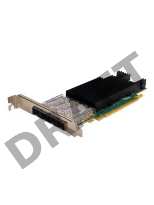 Сетевой адаптер PE31625G4I71L-XR Quad Port SFP28 25GBE PCle16 Gen3 Server Adapter