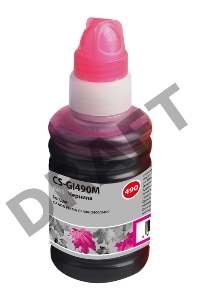 Чернила Cactus CS-GI490M пурпурный 100мл для Canon PIXMA G1400, G2400, G3400