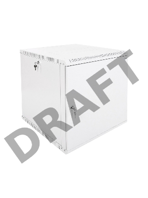 Шкаф телеком. настенный разборный 12U (600х650) дверь металл (ШРН-Э-12.650.1)