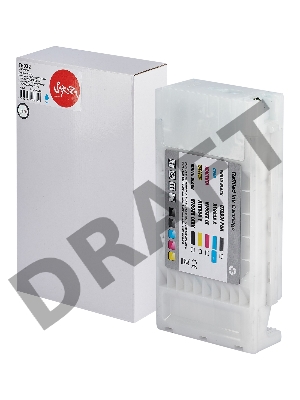 Струйный картридж Sakura C13T693200 (T6932 Cyan) для Epson, голубой, 350 мл.