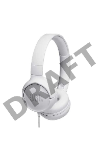 Наушники JBL накладные T500, 32 Ом, белые