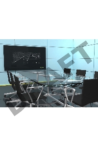 Демонстрационная доска Cactus CS-GBD-65x100-BK стекло стеклянная 65x100см черный