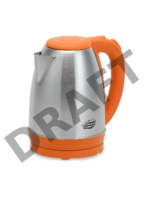 Чайник электрический Великие реки Амур-1 оранжевый, 1,8л, нержавейка