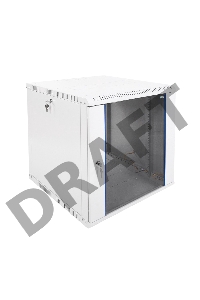 Шкаф телеком. настенный разборный 12U (600х650) дверь стекло (ШРН-Э-12.650)