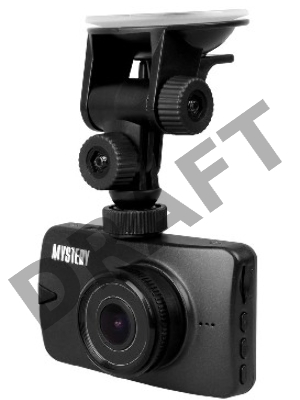 Видеорегистратор Mystery MDR-805HD черный 3Mpix 1080x1920 1080p 170гр. STK4580