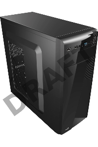 Корпус Aerocool CS-1101 черный без БП ATX 2x120mm 1x140mm 2xUSB2.0 1xUSB3.0 audio
