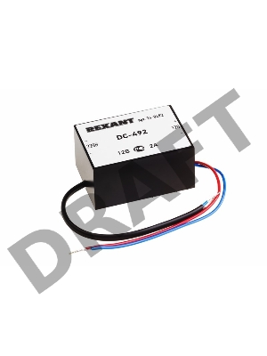 Блок питания стабилизированный 12В, 2А, внутренняя установка  DC-492