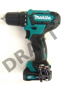 Дрель-шуруповерт Makita DF333DWAE аккум. патрон:быстрозажимной (кейс в комплекте)