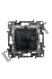 Светорегулятор нажимной 400Вт, сл. кость ETIKA Светорегулятор нажимной 400Вт, сл. кость