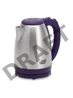 Чайник электрический Великие реки Амур-1 фиолетовый, 1,8л, нержавейка