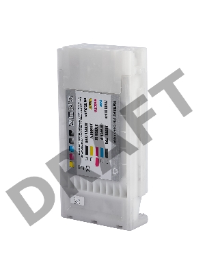 Струйный картридж Sakura C13T693300 (T6933 Magenta) для Epson, пурпурный, 350 мл.